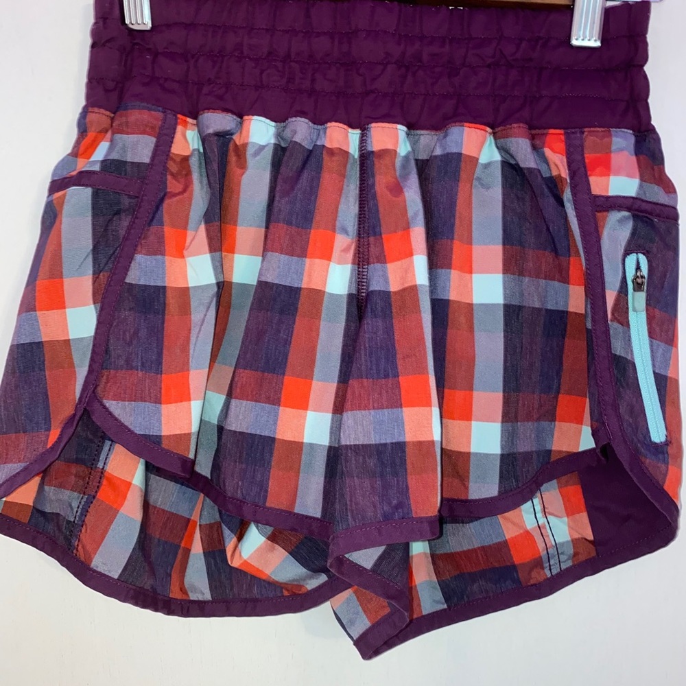 Plaid Lululemon Shorts